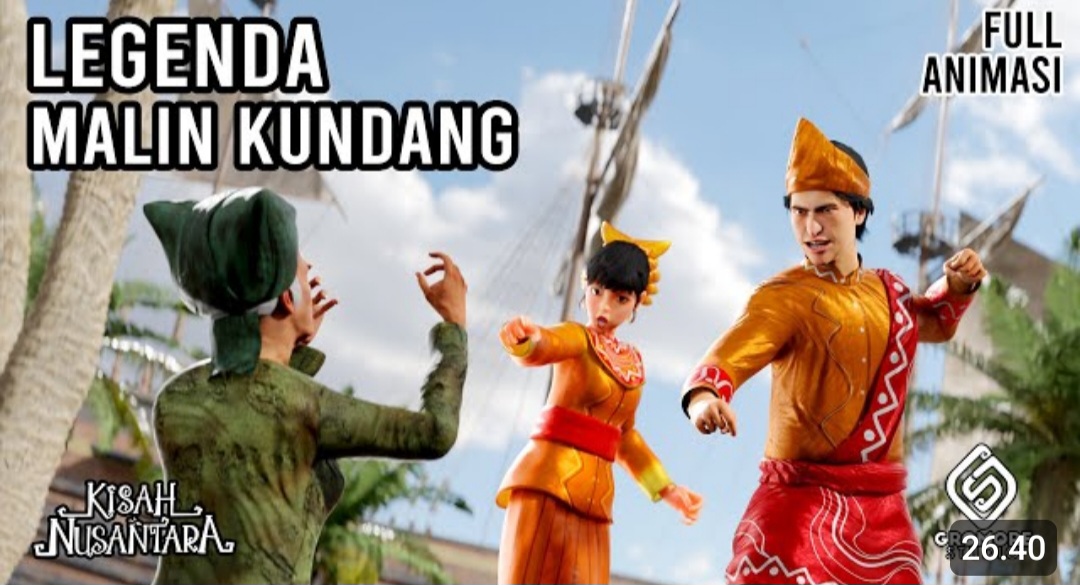 Gromore Studio Angkat Cerita Rakyat Sumatera Barat Legenda Malin Kundang Jadi Animasi, Trending di YouTube