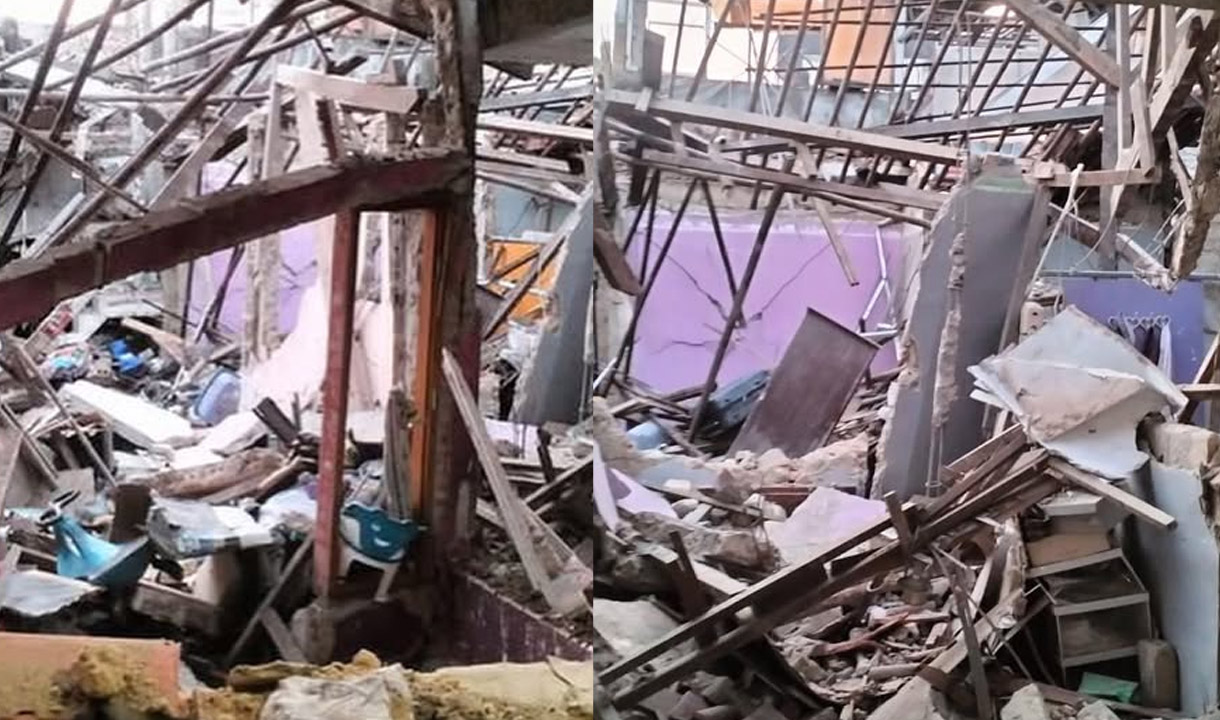 Detik-Detik Ledakan Dahsyat Gegerkan Pamulang, 5 Rumah Hancur dan 4 Warga Luka-Luka