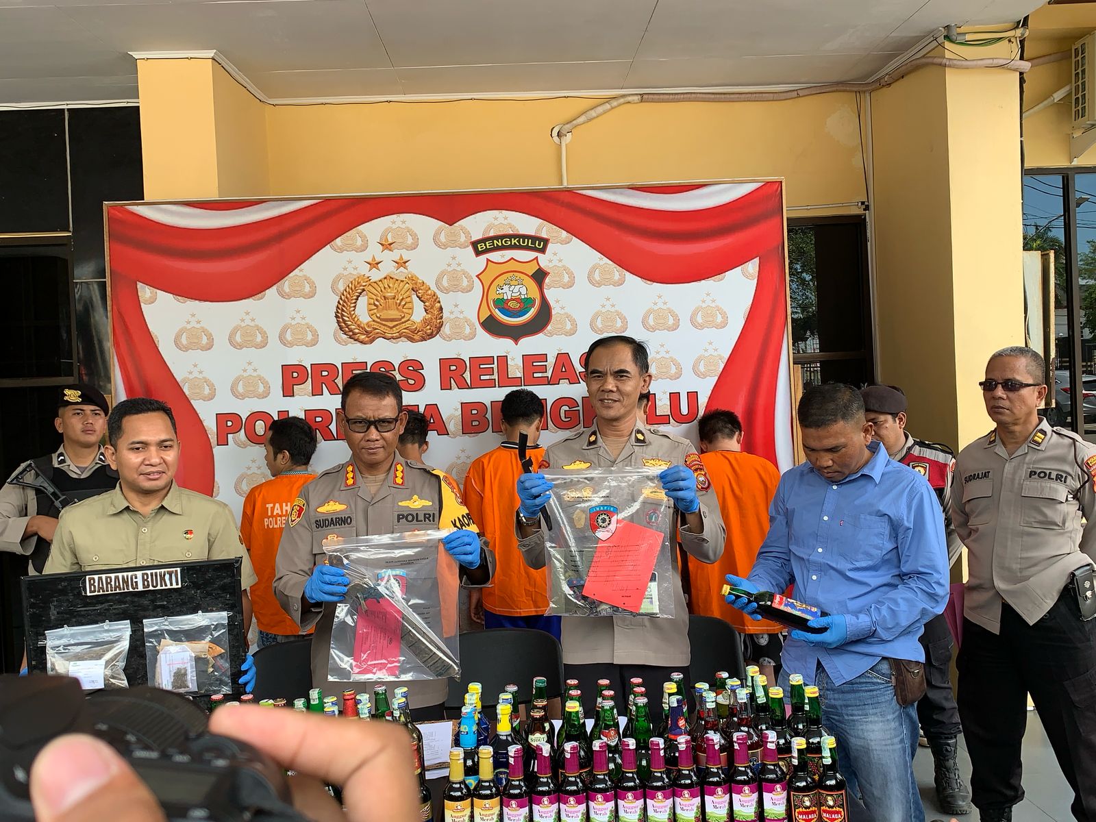 Kejar-kejaran Dramatis di Subuh Hari, Komplotan Curanmor di Bengkulu Berhasil Diringkus Usai Ditabrak Polisi