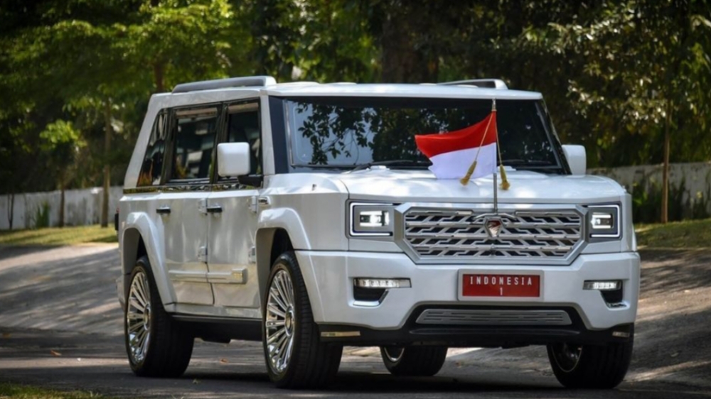 5 Fakta Unik Mobil Garuda, Kendaraan Resmi Presiden Prabowo Subianto Buatan PT Pindad