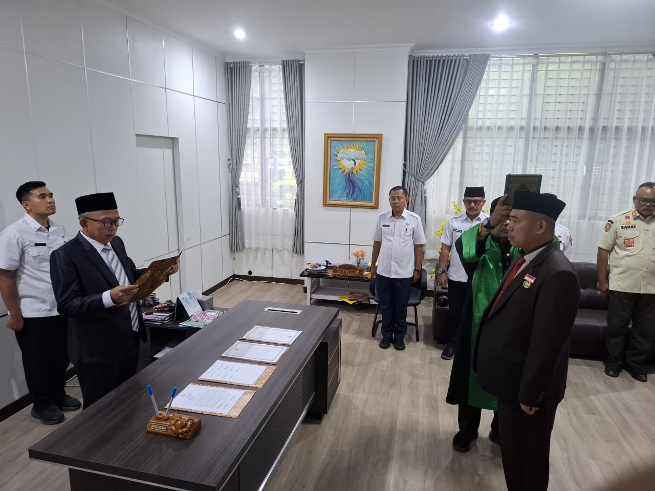 Dinas Perikanan Kota Bengkulu Punya Pemimpin Baru, Will Hopi Resmi Dilantik Jadi Kadis