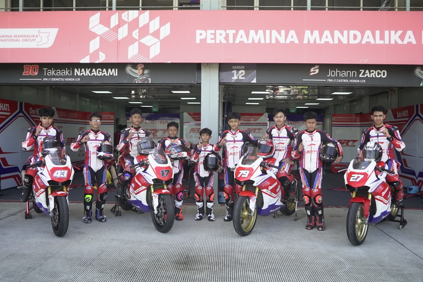 Astra Motor Racing Team Berhasil Amankan Podium di Seri Perdana Mandalika Racing Series Kelas NS250cc