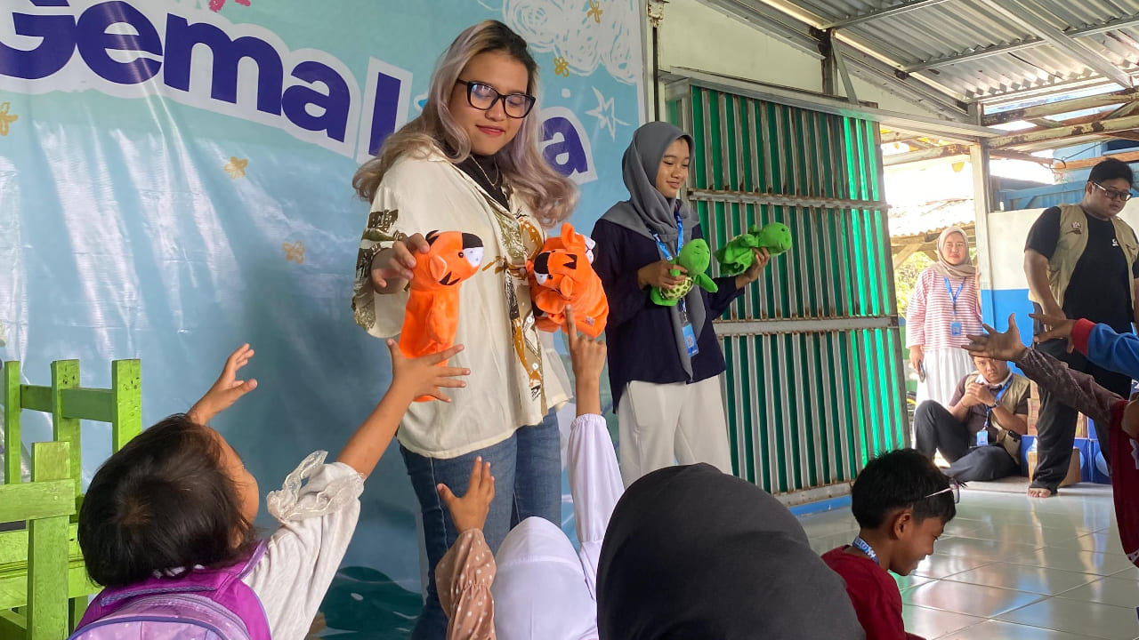 Program Gema Loka Barbel Kembali Berlanjut, Meningkatkan Literasi dan Soft Skill Anak