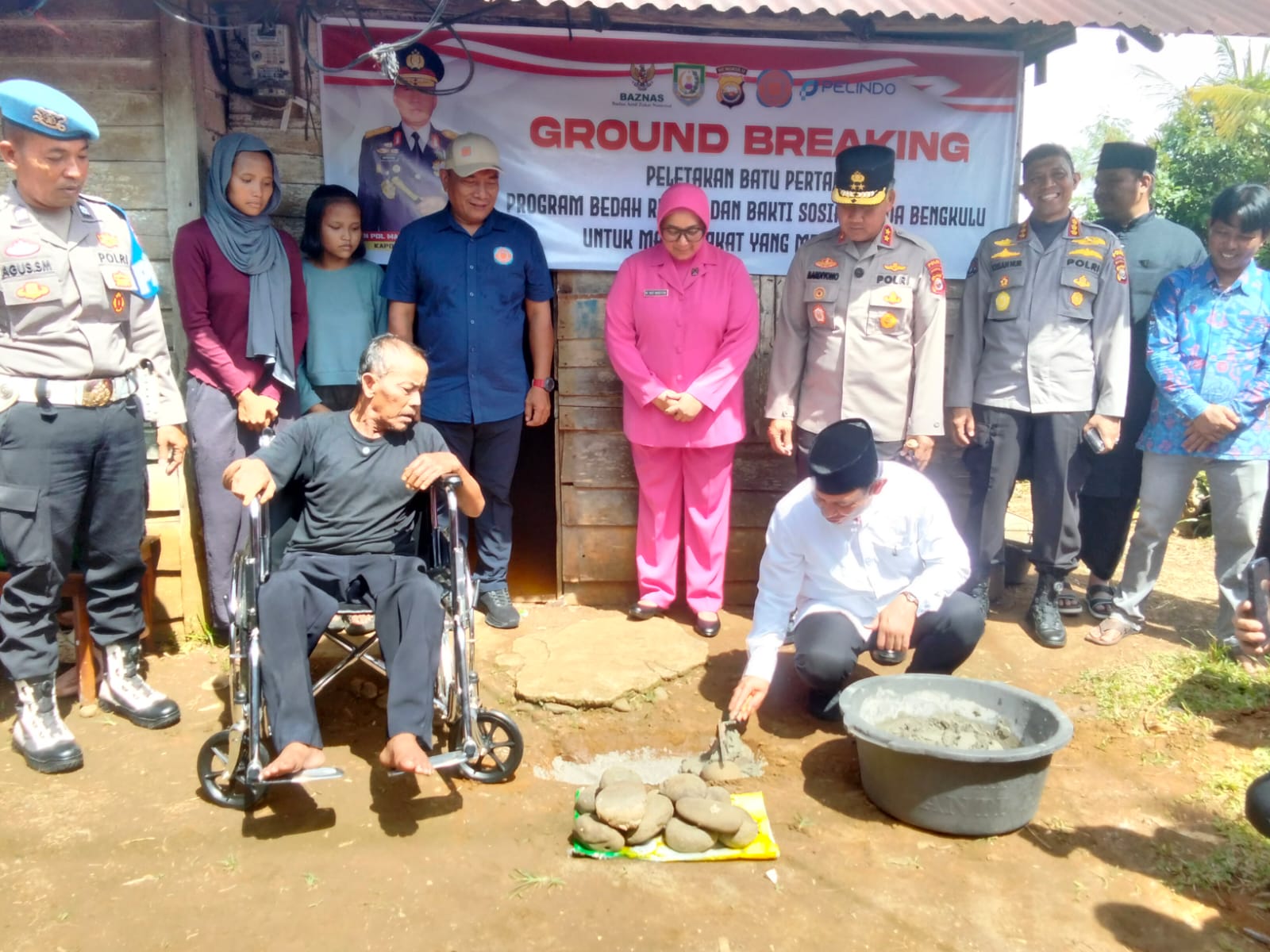 Kepedulian Lintas Sektor, Rumah Layak Huni Dibangun untuk Pandi