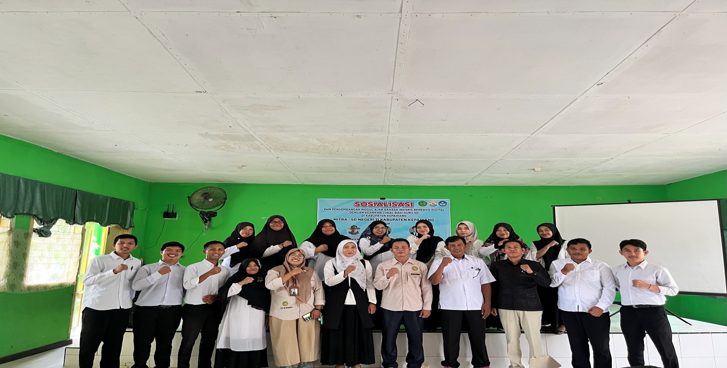 Dosen UM Bengkulu Kembangkan Modul Ajar Bahasa Inggris Digital Berbasis Kearifan Lokal di SDN 11 Kepahiang