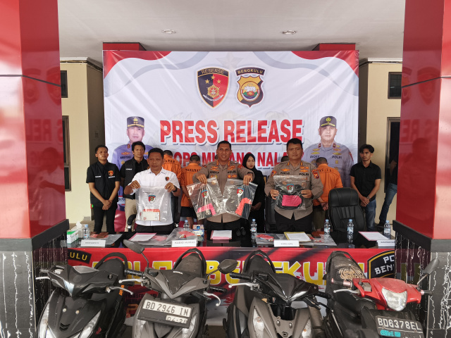 Aksi 3C di Bengkulu Terbongkar, Polda Ringkus Lima Tersangka Berkat Operasi Musang Nala