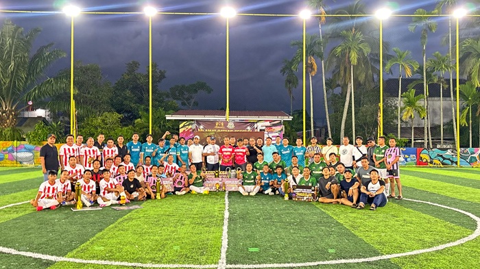 Drama Final! Kejati Bengkulu Angkat Trofi Adhyaksa Mini Soccer 2025