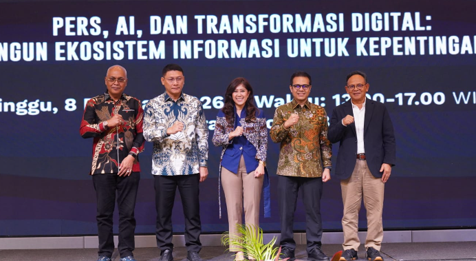 Menkomdigi Tegaskan Kolaborasi Pers dan AI Jadi Kunci Hadapi Disinformasi Digital