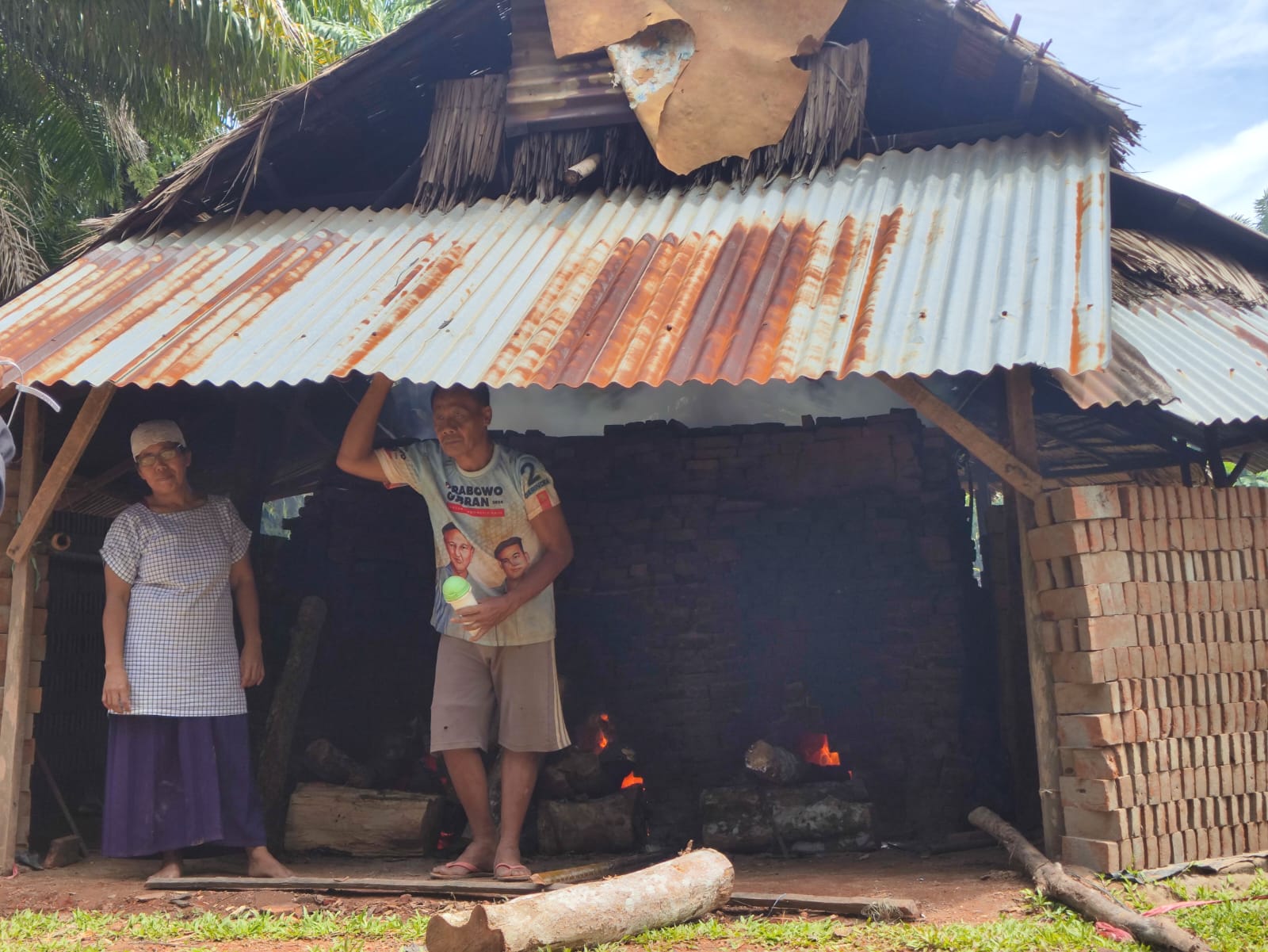 Proses Pembuatan Batu Bata Merah di Bengkulu Selatan, Warisan Turun-temurun yang Tetap Bertahan