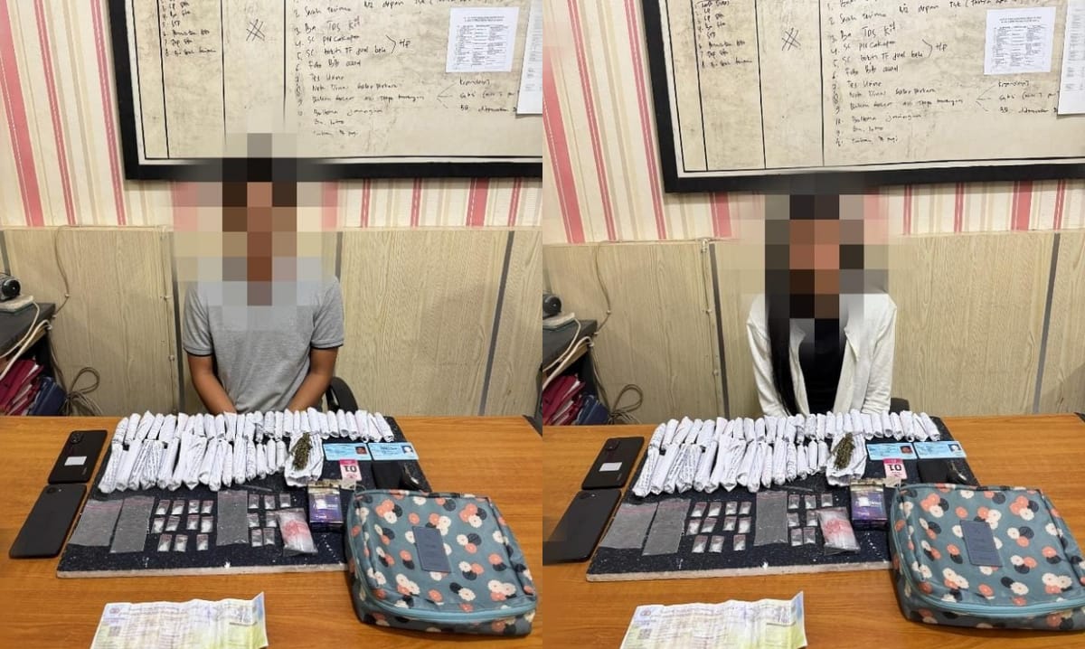 Kejar-kejaran di Bengkulu Berujung Temuan 62 Paket Sabu dan Ganja