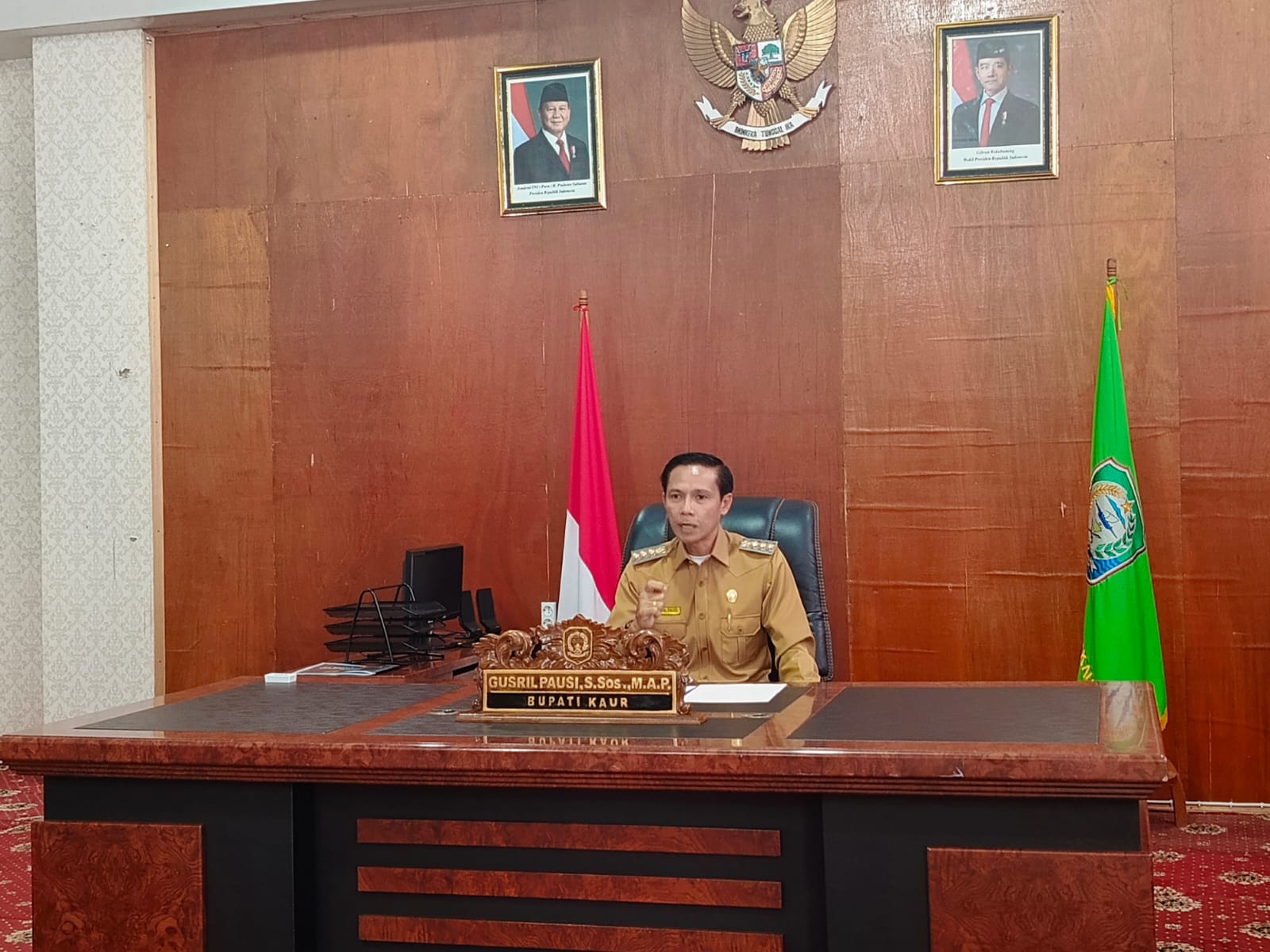 Bupati Kaur Gusril Pausi Ajak Masyarakat Meriahkan Festival Gurita 2026