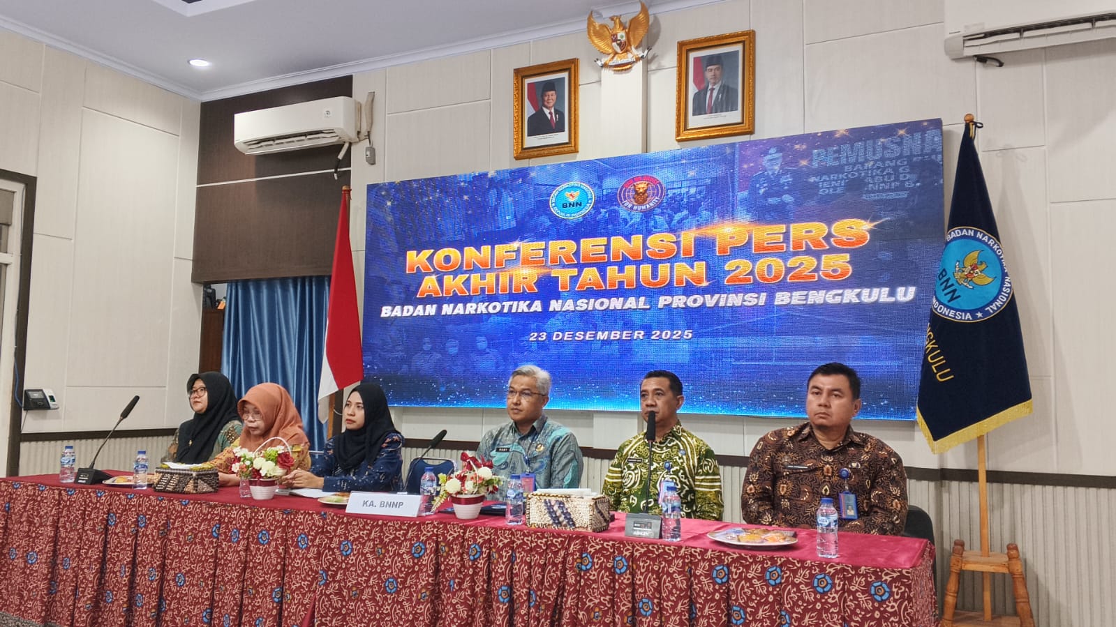 BNNP Bengkulu Selamatkan 42 Ribu Jiwa dari Narkoba Sepanjang 2025
