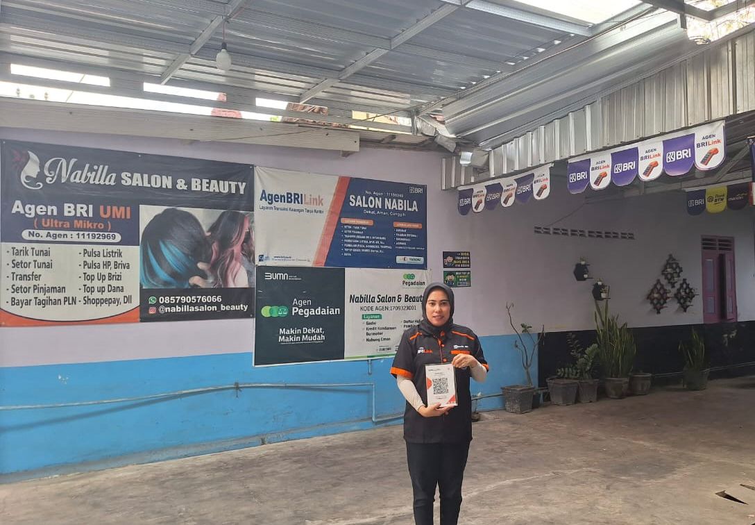 Usaha Salon di Kediri Ini Makin Cuan Sejak Mendapatkan Pemberdayaan BRI dan Bergabung Menjadi AgenBRILink