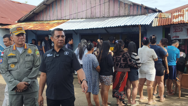 BNNP Bengkulu Gerebek Kampung Eks Lokalisasi, Puluhan Warga Dites Urine Massal dalam Operasi Antinarkoba