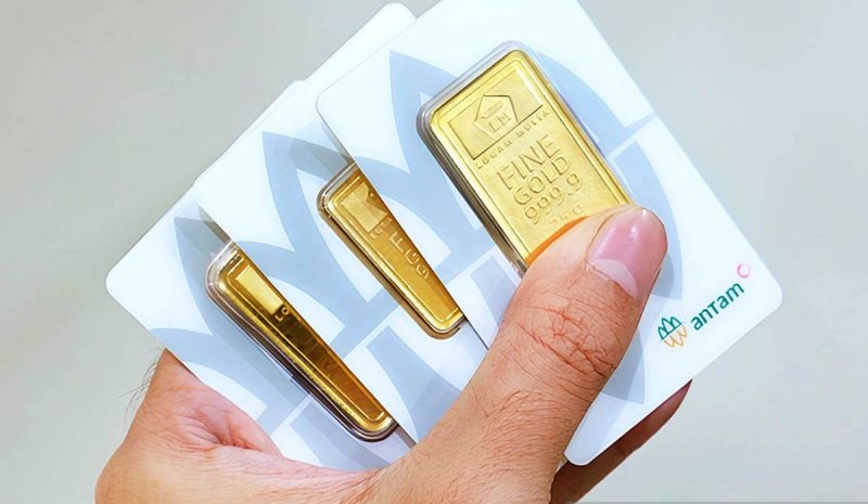 Harga Emas Antam Melesat Rp19.000, Kini Bertengger di Level Rp2.850.000 per Gram