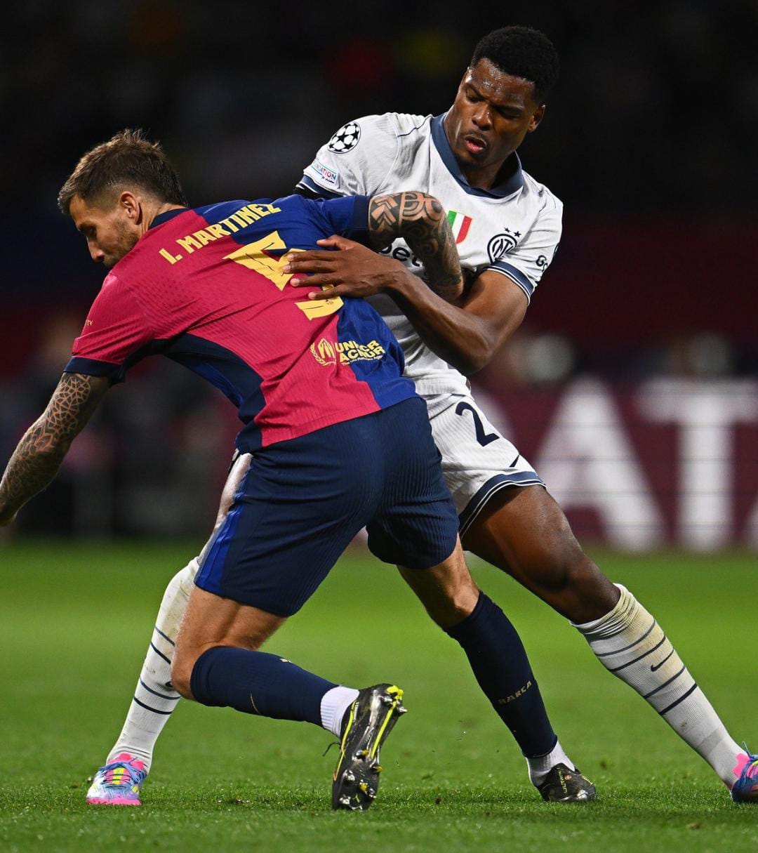 Inter Milan Paksa Barcelona Imbang di Kandang, Laga Enam Gol Warnai Semifinal UCL