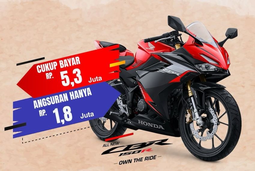 Bawa Pulang Honda All New CBR150R dengan Hanya Bayar Rp5,3 Juta, Berikut Kelebihan Motor Sport yang Satu Ini