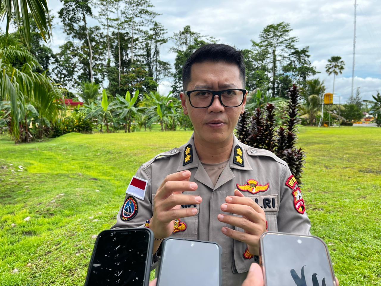 Satgas Damai Cartenz Amankan Terduga Wadanyon HSSBI di Yahukimo