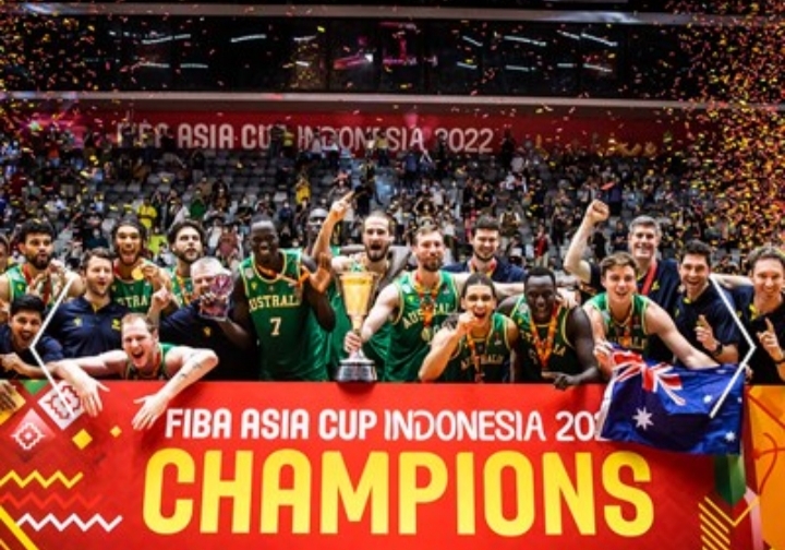 Menang 1 Bola, Australia Pertahanan Gelar FIBA Asia Cup 2022