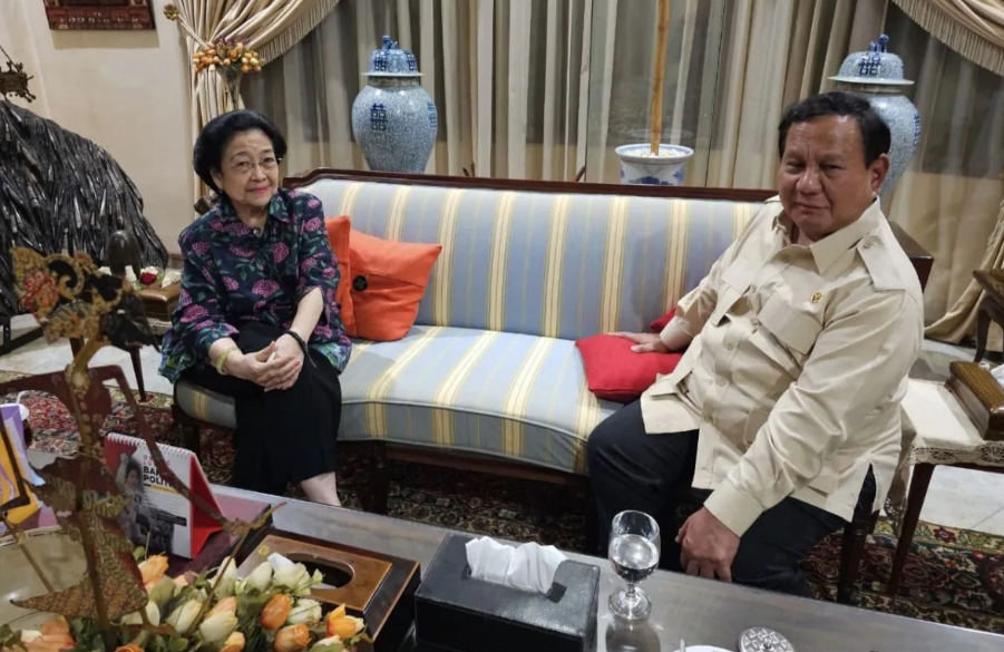 Hangatnya Pertemuan Presiden Prabowo dan Megawati: Parcel Sayuran dari Prabowo untuk Megawati Curi Perhatian