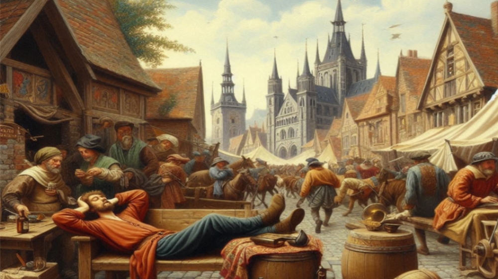 Kebiasaan Jorok! Kehidupan Masyarakat Eropa Abad ke-14, Rutinitas Mandi Dikesampingkan