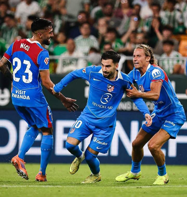 Atletico Madrid Panen Poin Penuh di Sevilla, Real Betis Dibungkam 2-0