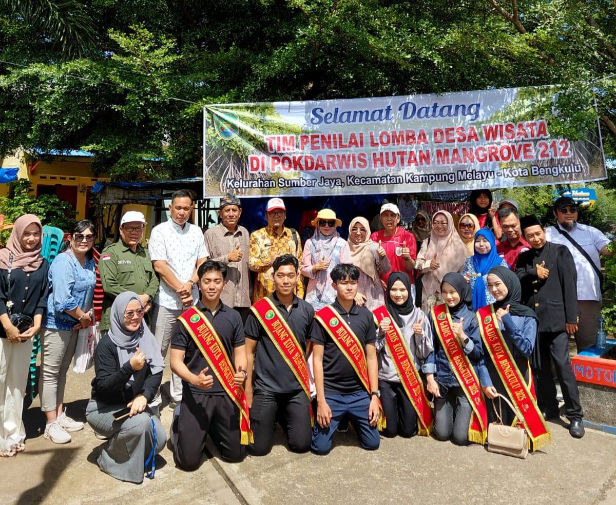 Hutan Mangrove 212 Bengkulu Masuk 10 Besar Desa Wisata Terbaik 2025, Warga Bangga dan Optimis Juara