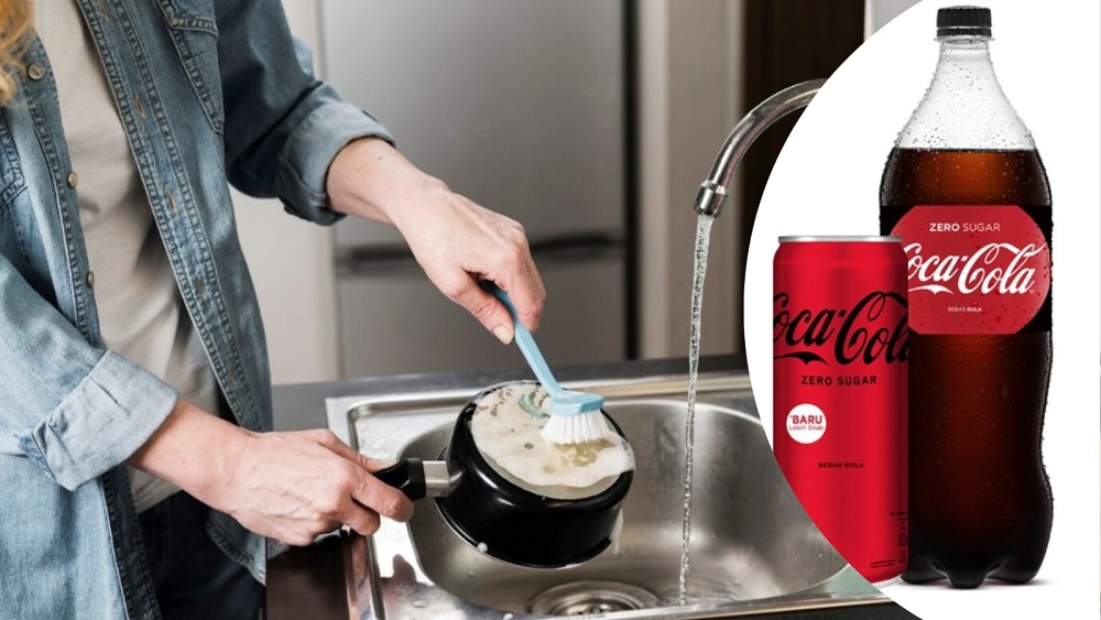 Membuat Cairan Pembersih dari Coca-Cola dan Baking Soda, Ampuh Hilangkan Noda Bandel Perabotan Rumah