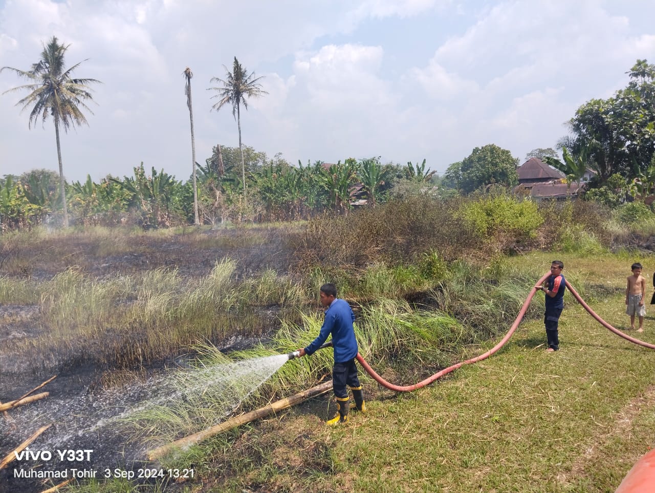 Lahan 1 Hektare di Rejang Lebong Terbakar, Masyarakat Diimbau Waspada