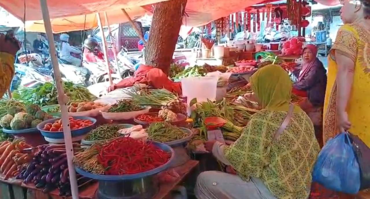 Daya Beli Menurun, Harga Komoditas Sayuran Anjlok di Rejang Lebong