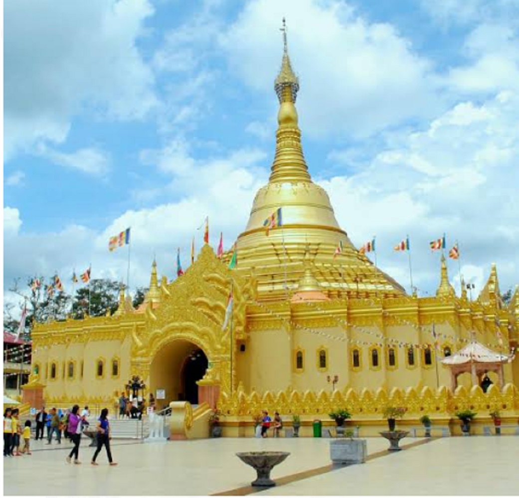 Taman Alam Lumbini Dapat Rekor MURI, Ada Replika Pagoda Shwedagon, Tinggi Pagoda Emas 42 Meter