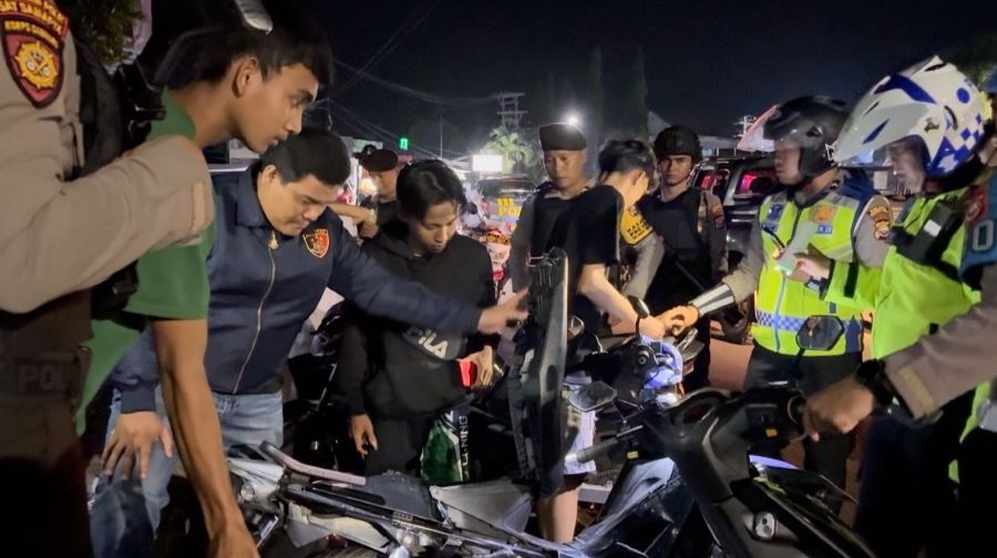 Polres Bengkulu Utara Intensifkan Patroli Malam, Cegah Geng Motor dan Kriminalitas Remaja