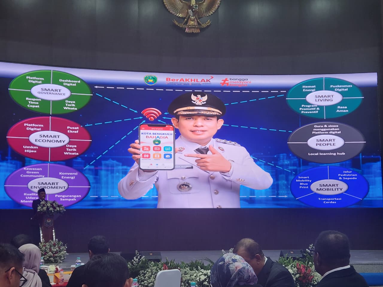 Walikota Bengkulu Jadi Presentator Utama di Kemendagri, Usung Konsep Digitalisasi Layanan Publik