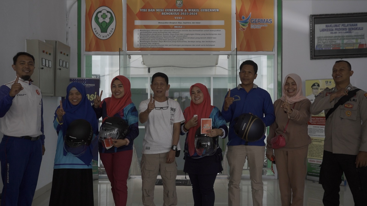 Astra Motor Bengkulu Terus Kampanyekan Cari Aman: Edukasi Safety Riding di Bengkulu