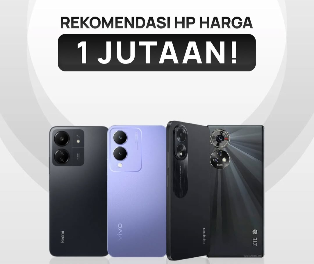 5 Rekomendasi Handphone Harga 1 Jutaan yang Masih Worth It di Tahun 2025