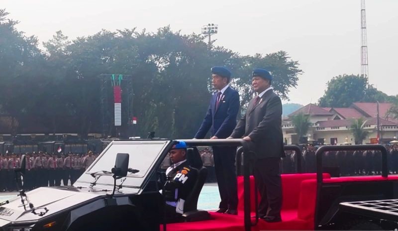 Presiden Jokowi Pimpin Apel Operasi Mantap Brata 2024, Persiapan Pengamanan Pelantikan Prabowo-Gibran