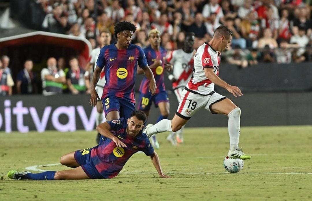 Barcelona Tersandung di Markas Vallecano, Skor 1-1 Bikin Blaugrana Tertahan di Papan Atas