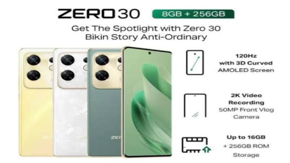 Dapat Merekam Video 4K, Ini Spek Gahar Smartphone Infinix Zero 30 dan Smartphone Infinix Zero 30 5G