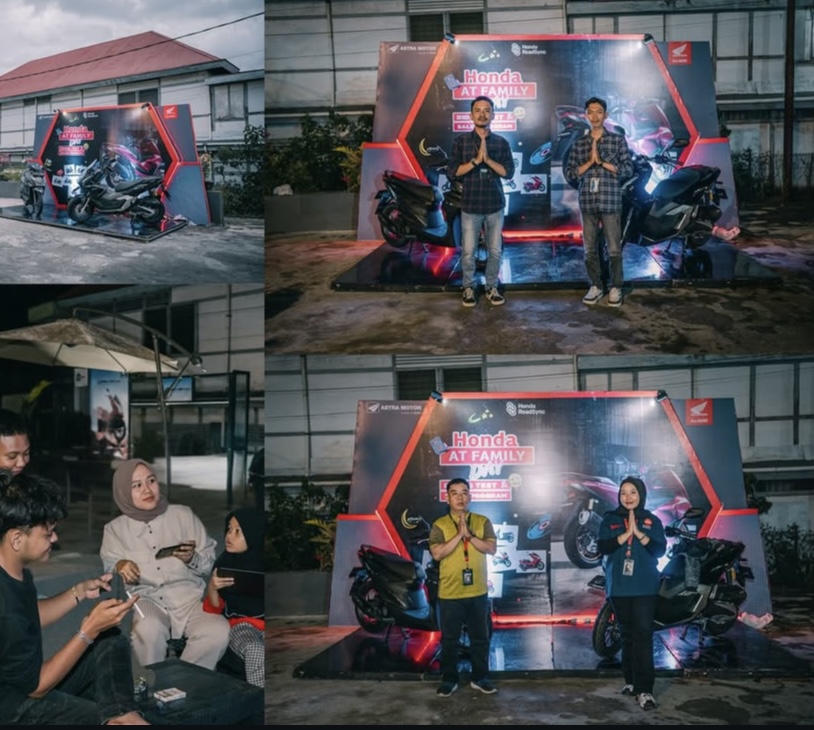Astra Motor Bengkulu Gelar Honda At Family Day 2025 di Curup