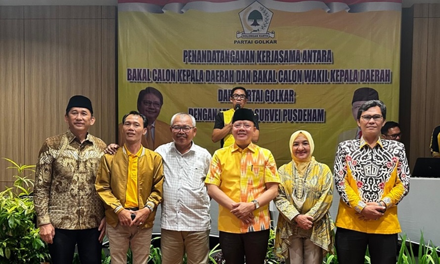 5 Bacakada dan 3 Bacawakada Partai Golkar untuk Walikota dan Wakil Walikota Bengkulu di Pilkada 2024