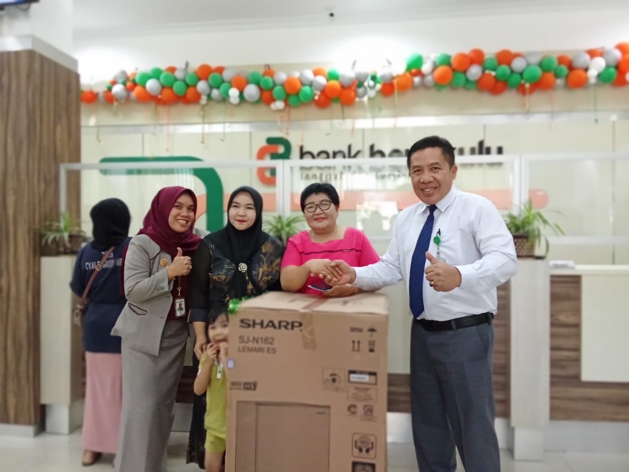 Bank Bengkulu Cabang Curup Serahkan Hadiah ke Pemenang, Momen HUT Kota Curup