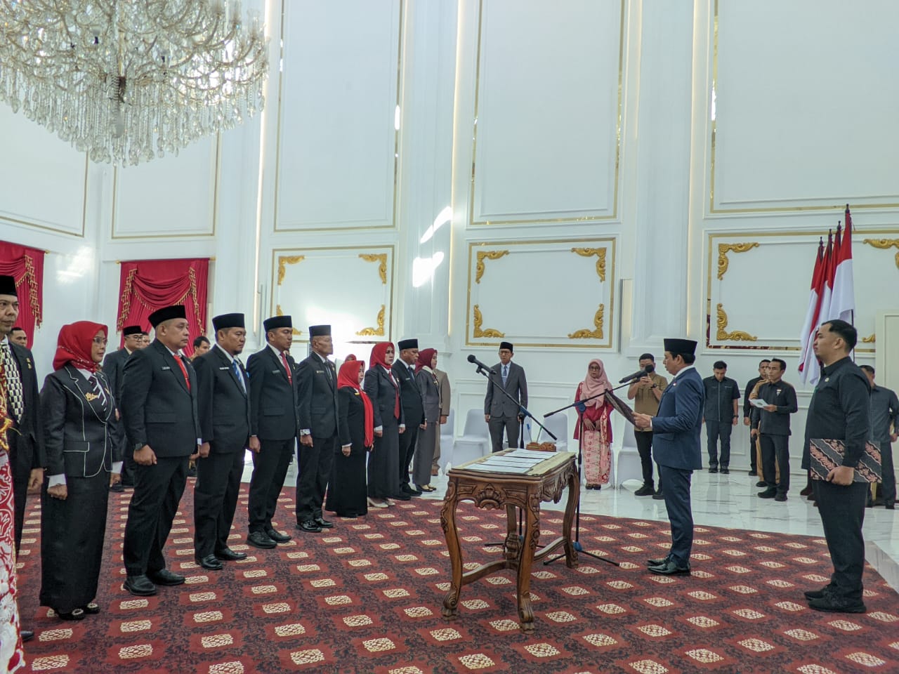 Resmi Dilantik, Ini Nama-nama 10 Pejabat Baru Eselon II Pemkot Bengkulu