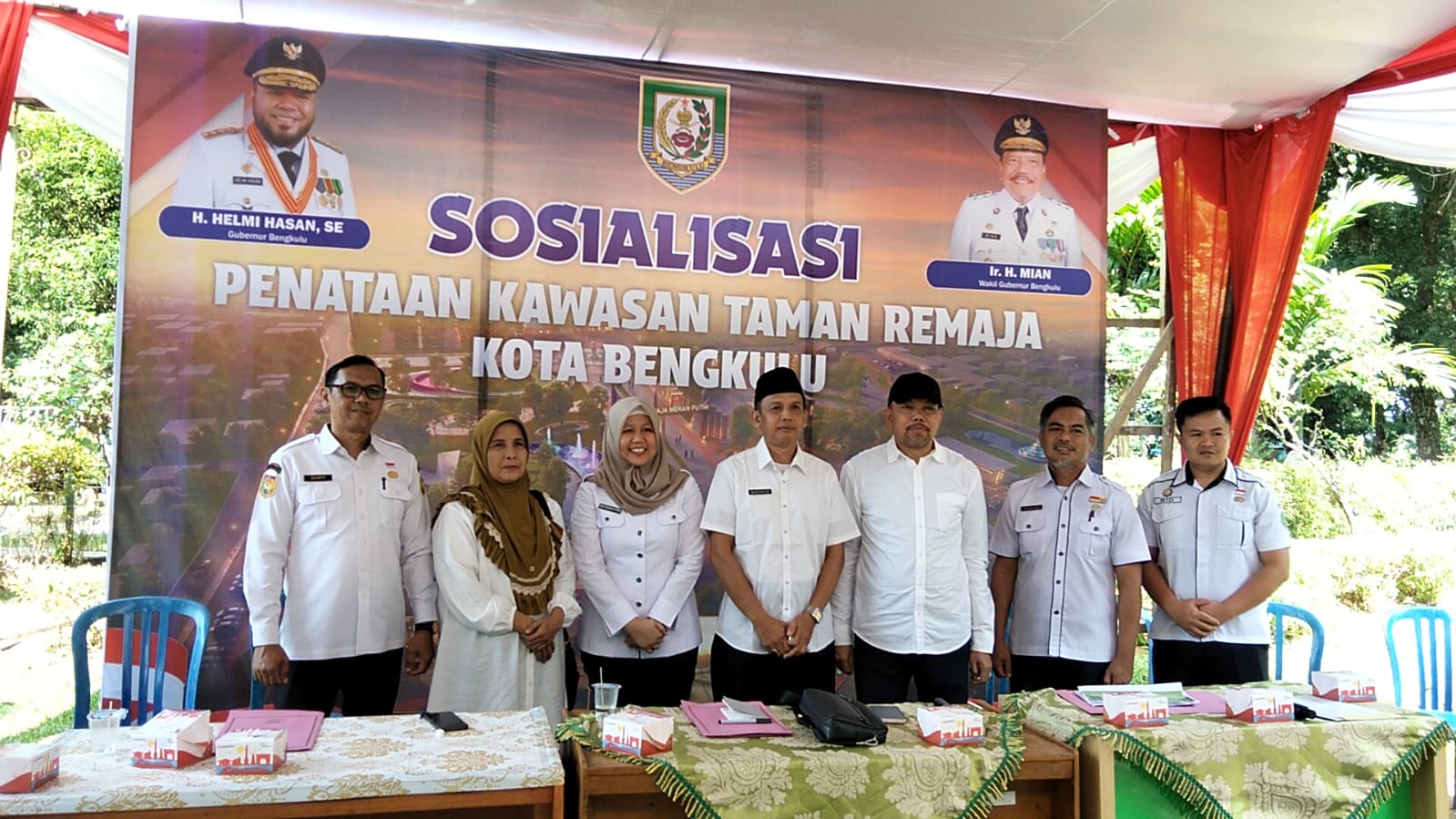 Pemprov Bengkulu Segera Realisasikan Penataan Taman Remaja, Disiapkan Jadi Ikon Ruang Terbuka Hijau Baru
