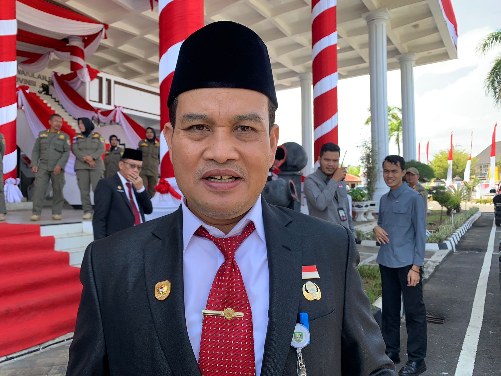 Meriahkan HUT RI Ke-80, Pemprov Bengkulu Gelar Jalan Sehat Merah Putih dan Lomba Senam Merah Putih