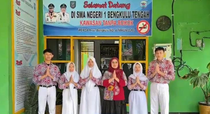 Program GPY Helmi–Mian Kian Meluas, Inspektorat Provinsi Bengkulu Bina Siswa SMAN 1 Bengkulu Tengah