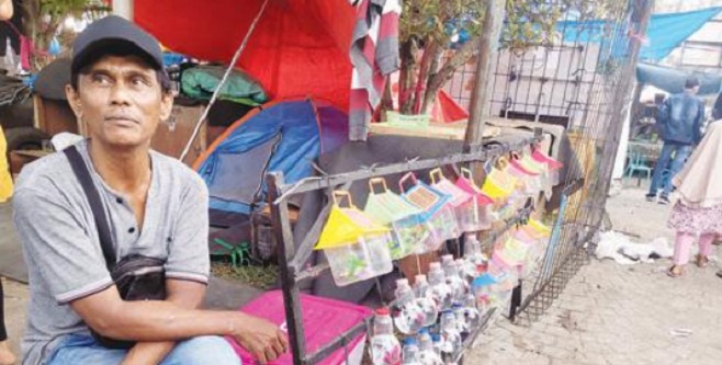Berkah Penjual Ikan Cupang di Festival Muharam