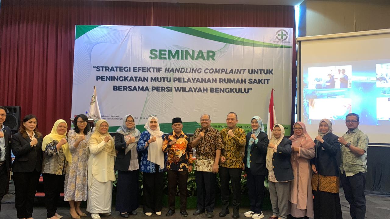 Lewat Seminar Handling Complaint, Pemkot Bengkulu Dorong Respons Cepat dan Akurat di Rumah Sakit