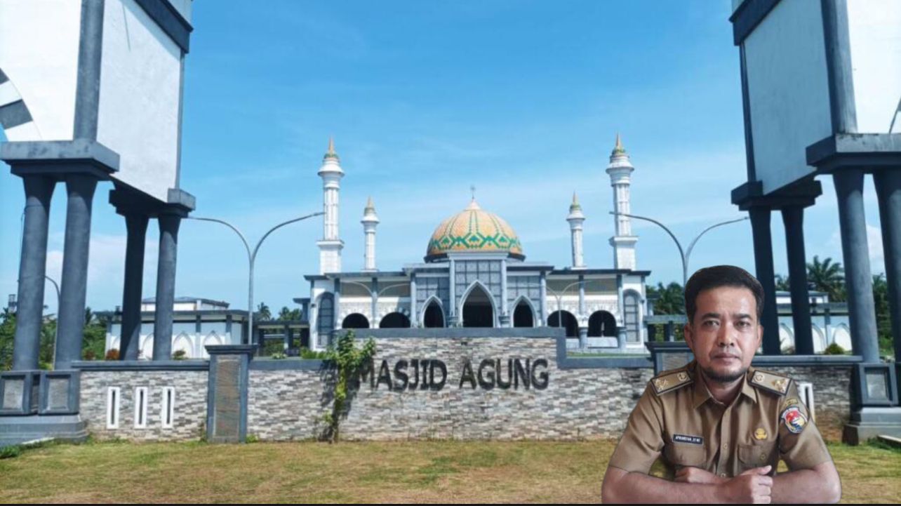 Pengecatan Ulang Masjid Agung Baitul Huda Mukomuko, Pemkab Alokasikan Rp390 Juta