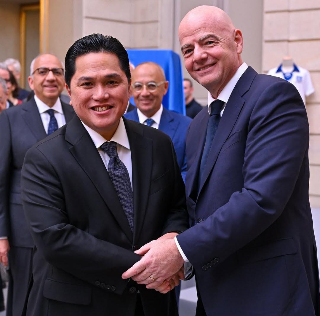 Erick Thohir Resmi Jadi Menpora, FIFA Beri Dukungan untuk Olahraga Indonesia