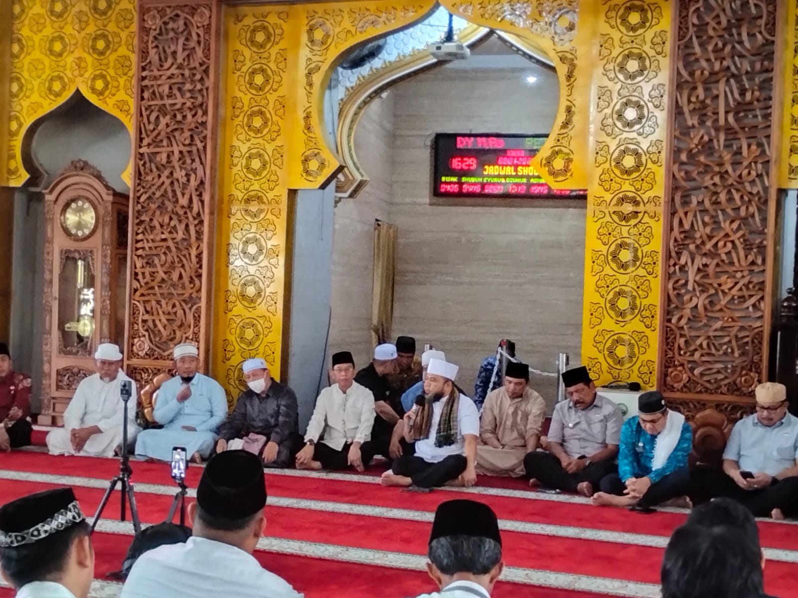 Pemprov Bengkulu Gelar Retret Merah Putih di Masjid Raya, Fokus Pelayanan Sosial dan Kemanusiaan